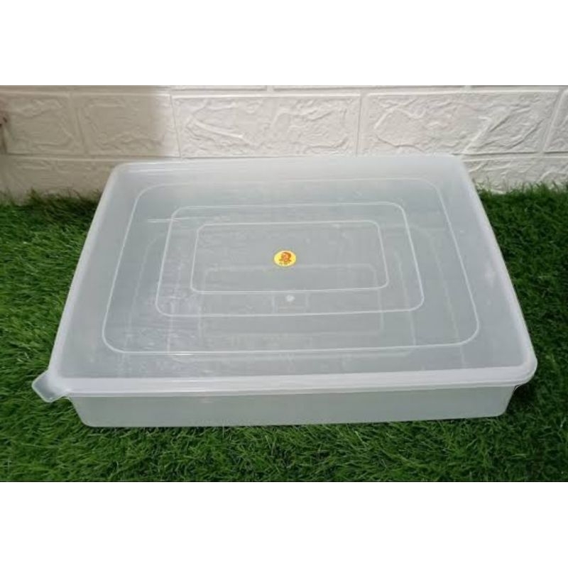 kotak donat GM II/kotak roti kotak donat plastik tebal