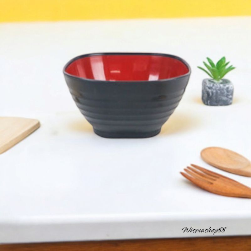 MANGKUK RAMEN DIAMETER 17 CM ( 1 PCS BESAR ) / MANGKOK PLASTIK / MANGKOK BAKSO