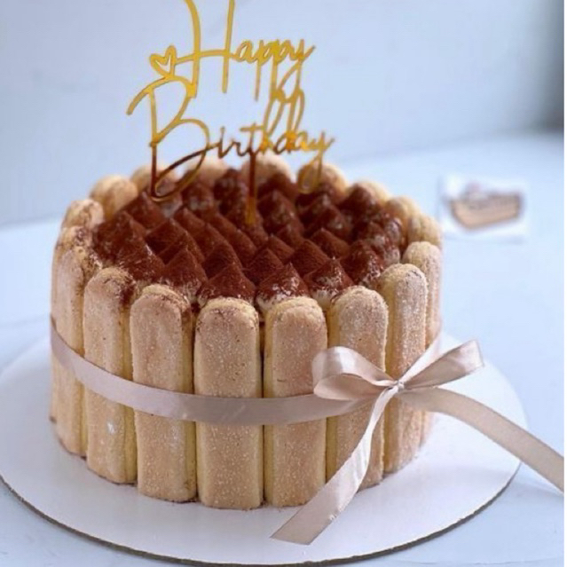 

Cake Tiramisu Lady Finger Mascarpon | Kue UlangTahun Tart