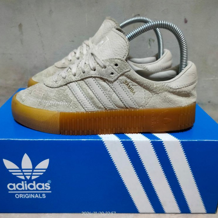 Sepatu ADIDAS SAMBAROSE CLEAR BROWN B28163 - Size 36 - Second Original