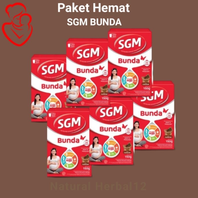 SGM Bunda Cokelat Susu Ibu Hamil Dan Menyusui Murah Ukuran 150 Gr