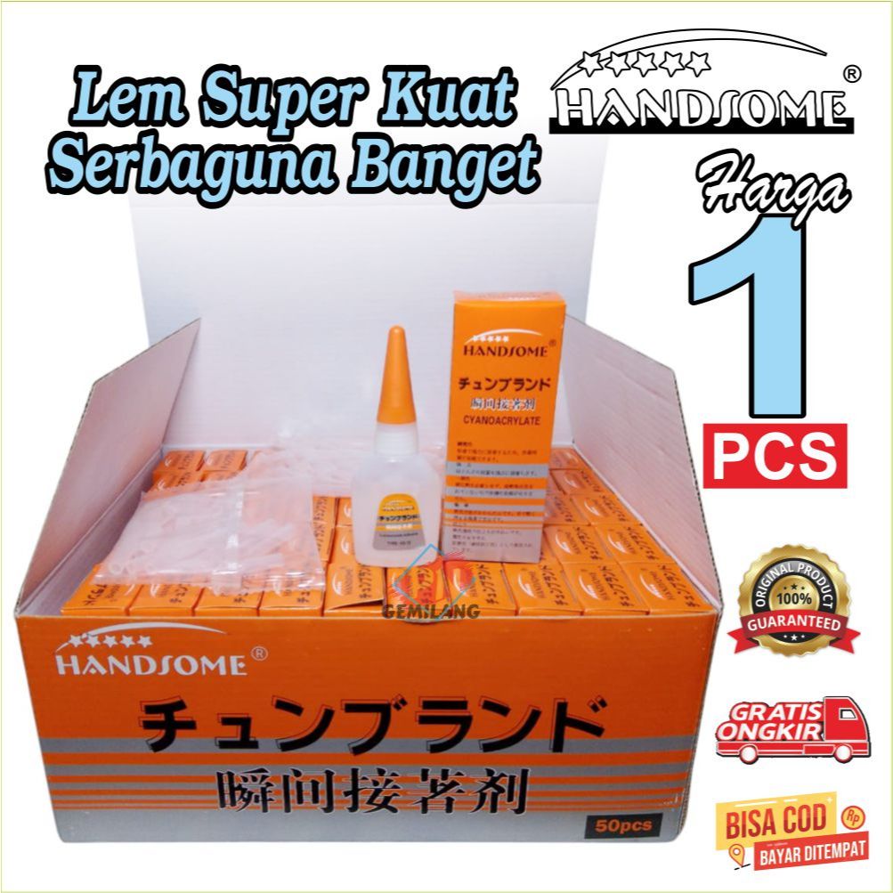 

LEM SERBAGUNA, LEM HANDSOME, LEM KOREA ORIGINAL Hs10, SUPER KUAT HARGA UNTUK 1 PCS