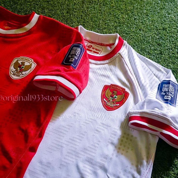 Produk Original  Jersey Timnas Indonesia 224 Jersey Timnas Jersey Indonesia Fullpatch Piala Dunia