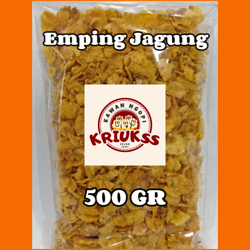 

Emping Jagung 1 Kiloan Murah Rasa Pedas Manis / Jagung Geprek Camilan Murah Emping Corn