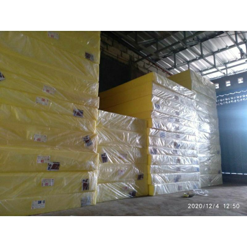 Kasur Busa Kuning Lembaran Bergaransi(Belum Cover/Sprei Kasur)