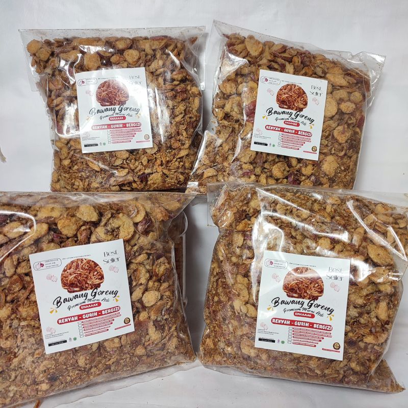 

Bawang Goreng Premium Sumenep/Brebes Grade B 500 Gram free Packing