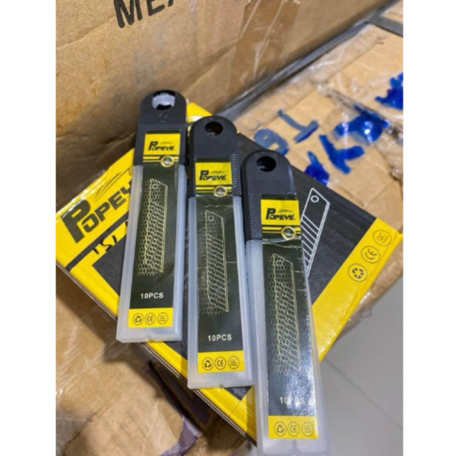 

Isi Cutter merk Popeye isi 10pcs/tube