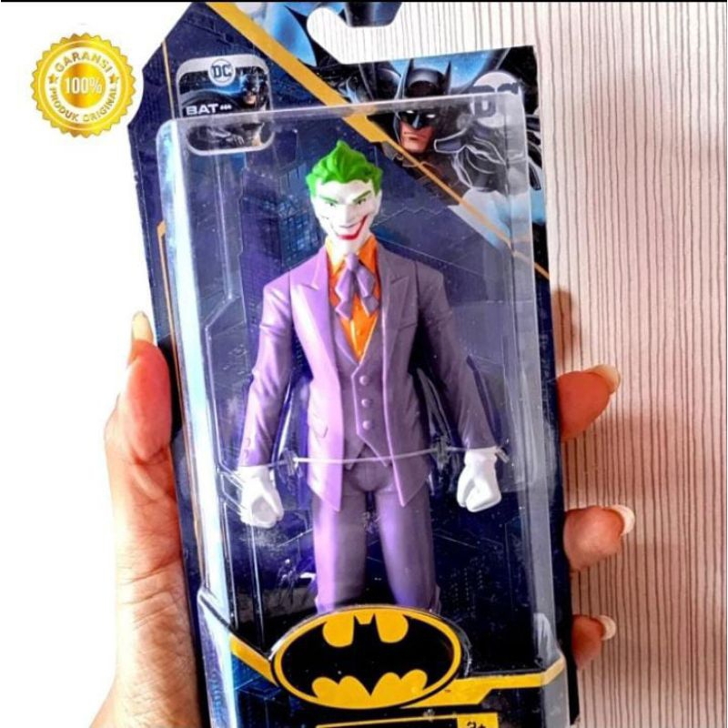 JOKER DC SPIN MASTER SUPER PREMIUM ORIGINAL FIGURE SET ACTION FIGUR Mainan Anak Superhero Bagus TERM