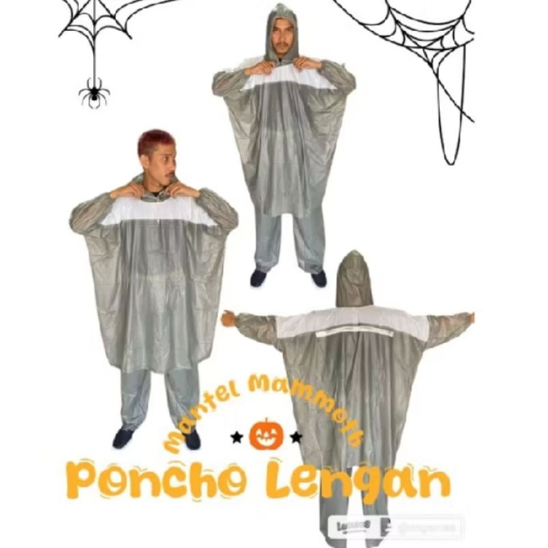 Jas Hujan Mammoth Falcon Ponco celana