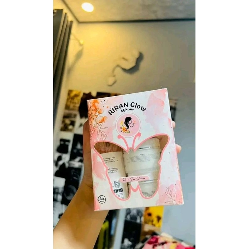 1 paket skincare Riran glow premium