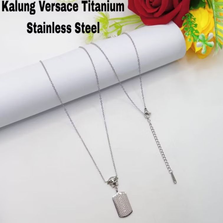 Kalung Versace Titanium