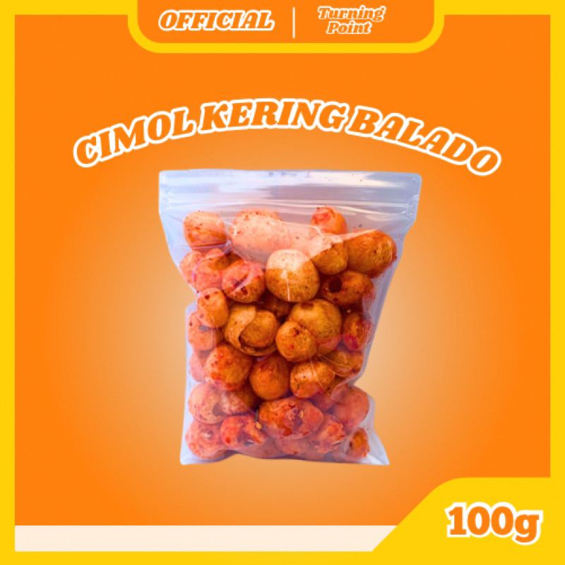 Cimol Kering Balado / Cimol Daun Jeruk 100g