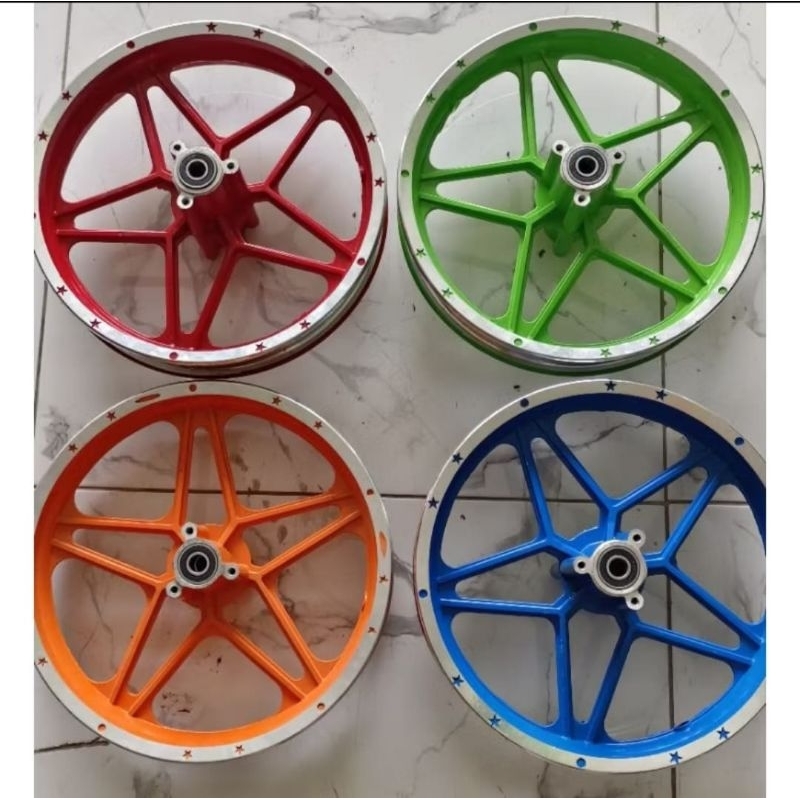 pelek trail mini ukuran 10 inc