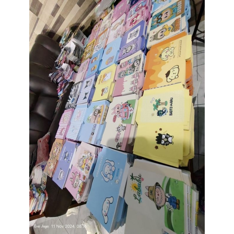 

[1000 lembar] Amplop lebaran mini motif labubu kuromi sanrio