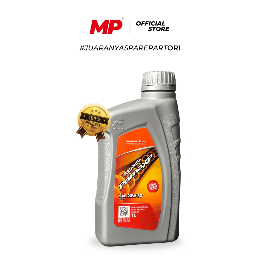 Oli Mesin Motor Prima XP 1 Liter Original | Oli Pertamina 1l