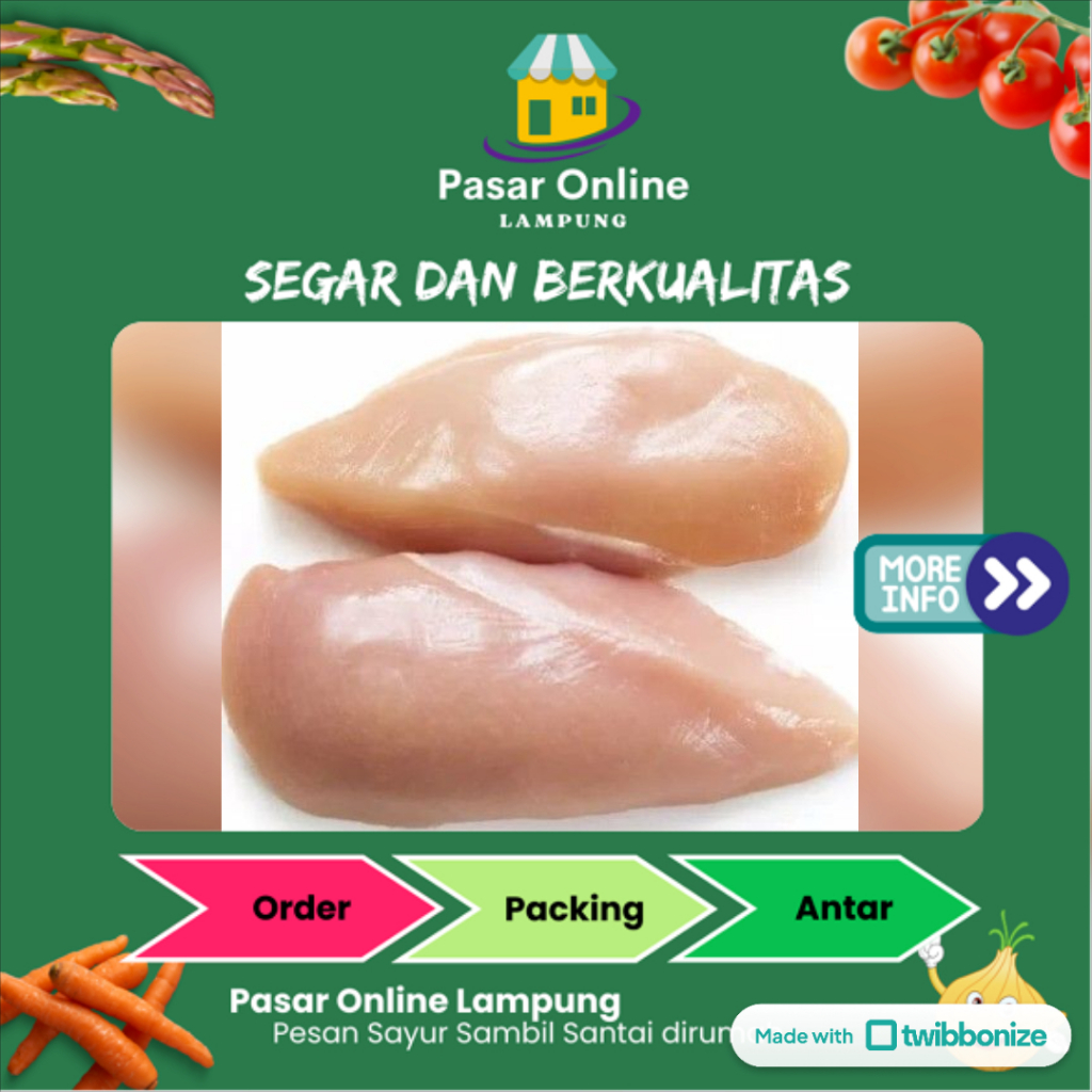

Ayam Dada Fillet - Pasar Online Lampung