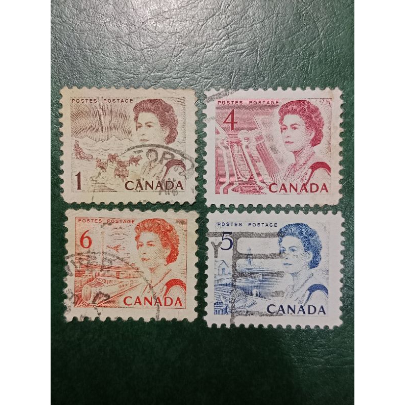 

Prangko Kanada 4 Pcs Tahun 1967 USED