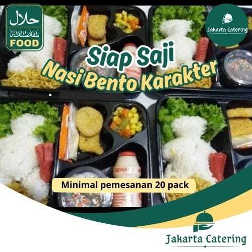 

Paket Nasi Bento Ekonomis Enak Lezat Halal Makanan Siap Saji Favorit Anak