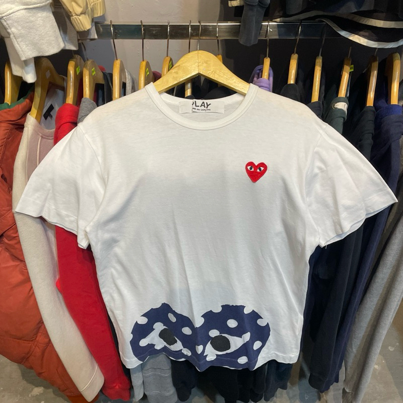 Tshirt Kaos Play CDG Comme Des Garcons 100% Original Preloved