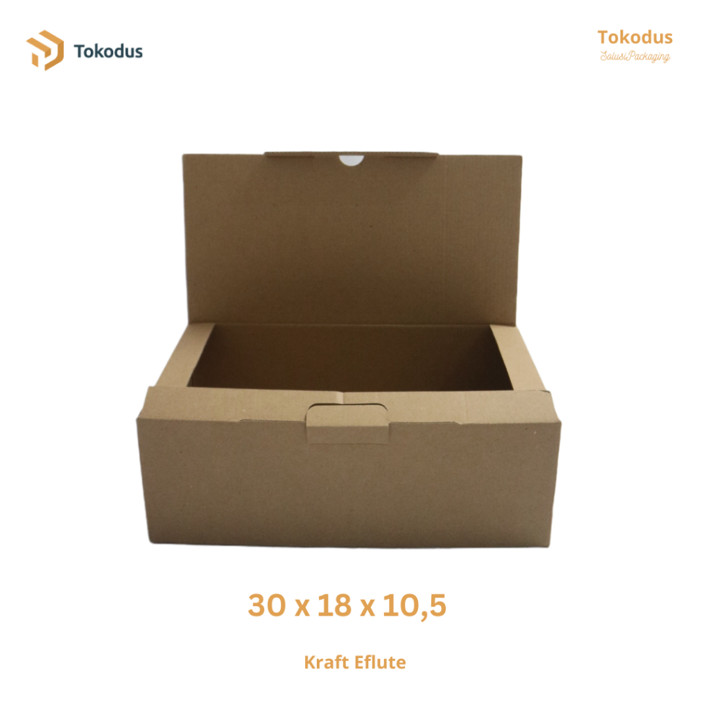 

Dus Sepatu Kardus Packing ukuran 30 x 18 x 10,5 bahan kraft - Tokodus Buahbatu ( bisa custom )