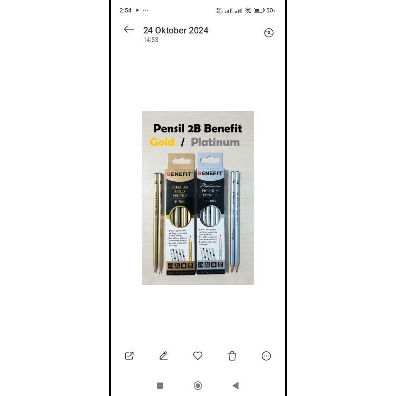

PROMO pensil benefit
