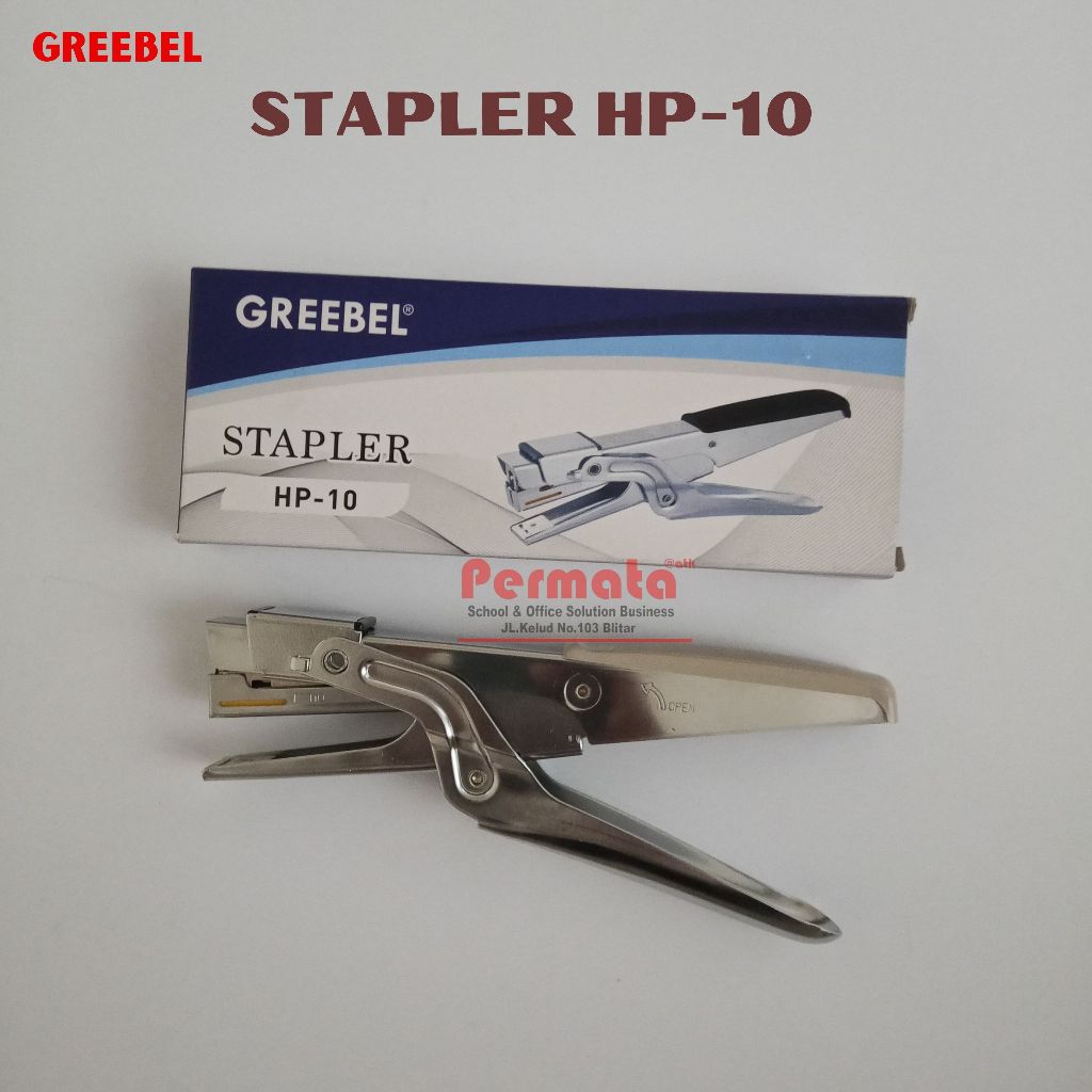 

GREEBEL Stapler Stepler Jepretan (HP-10) / Steples