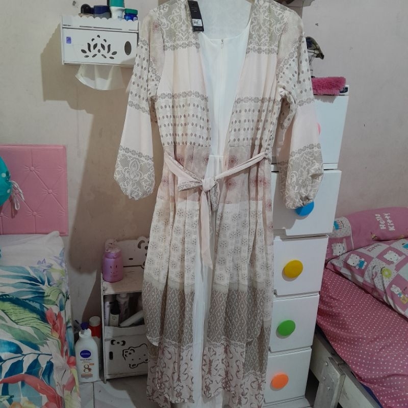 SALE NEW DRESS PANJANG GAMIS OUTER WANITA NINETYNINE