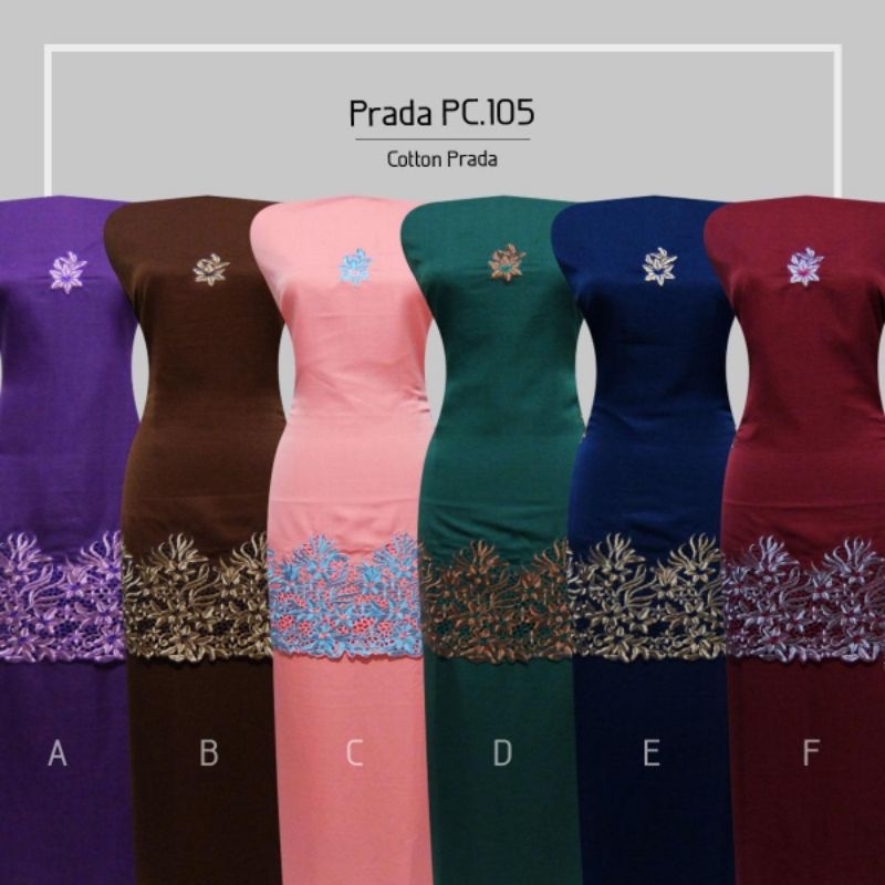 Mitra Bordir-Kain Sulam/Baju Kurung (PC105)