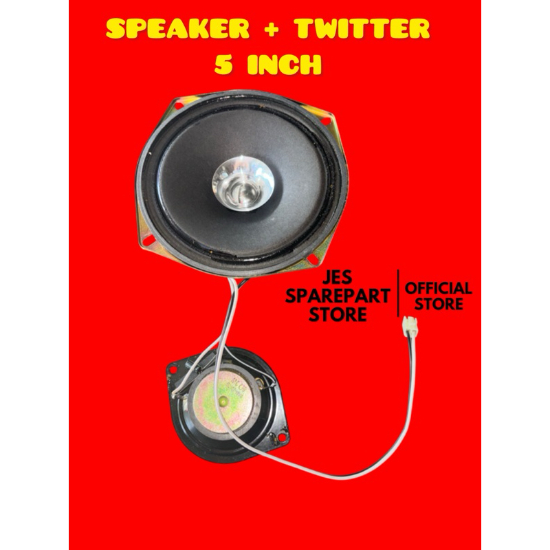 SPEAKER 5 INCH + TWITTER