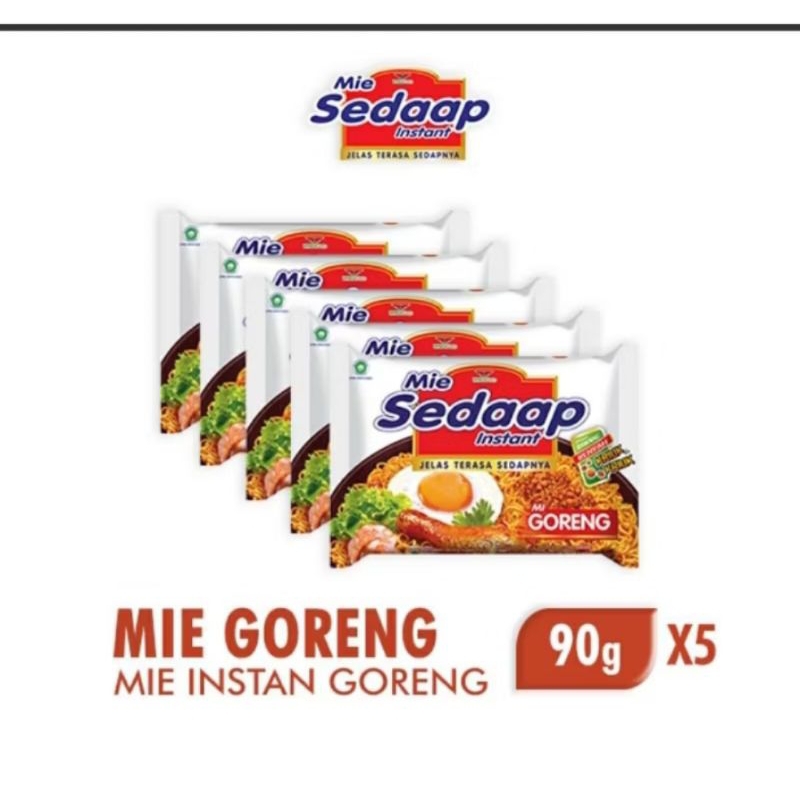 

Mie goreng sedap 90 G (5 pcs)