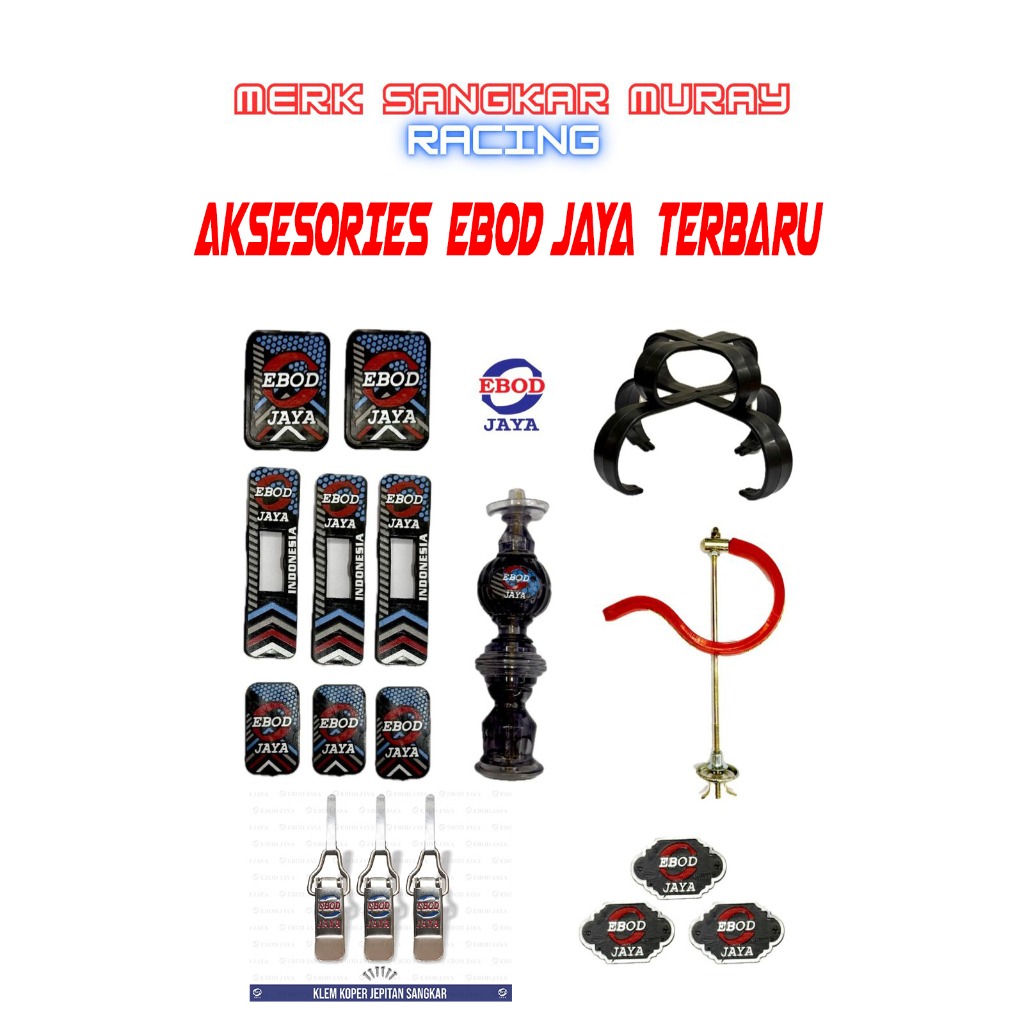 Aksesories MURAI Ebod Jaya Model Racing Klem Koper Terbaru Komplit