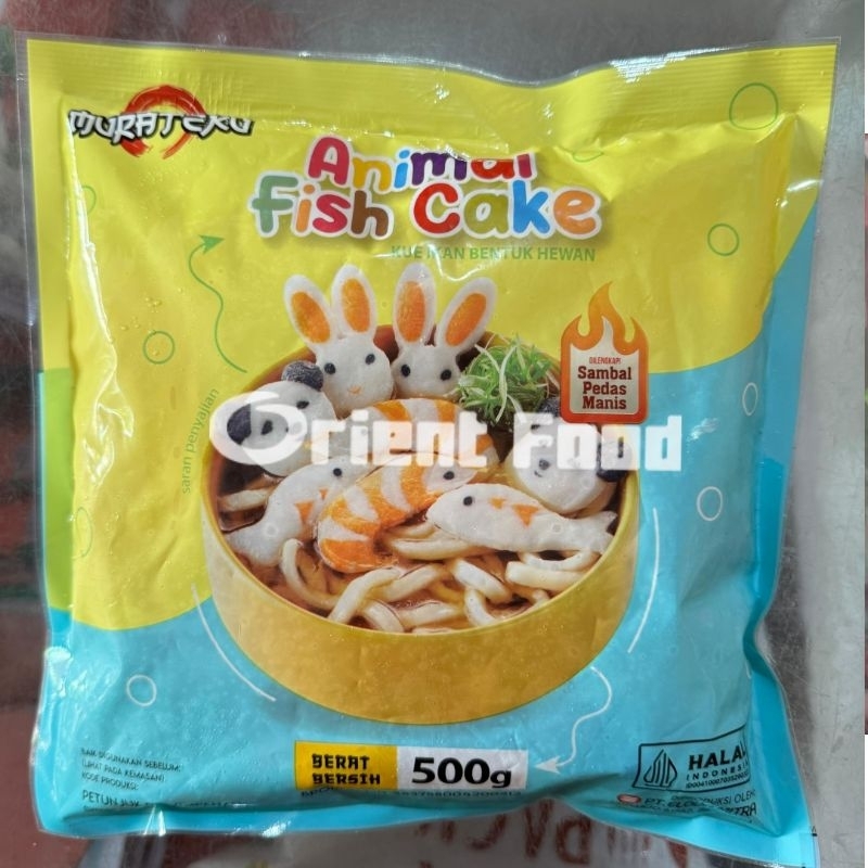 

Animal Fish Cake Bentuk Hewan Murateku Steamboat Hotpot 500gr