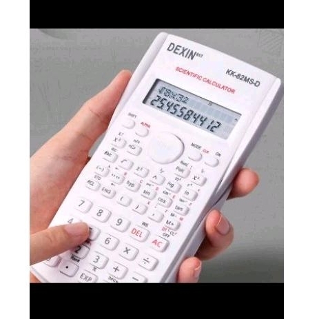 

Kalkulator Scientific Merk DEXIN KK-82MS-B/ Kalkulator ilmiah. 12 digit.