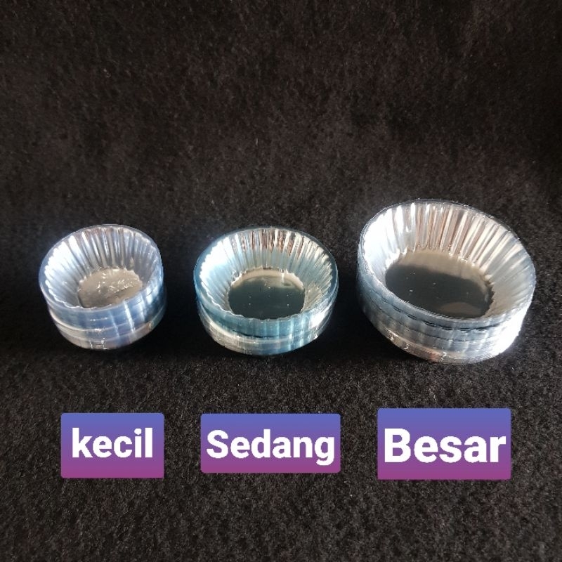 100pcs Mika Cup Roti Kecil Sedang Besar / Mika Saos Sambal / Mika Cup Cake