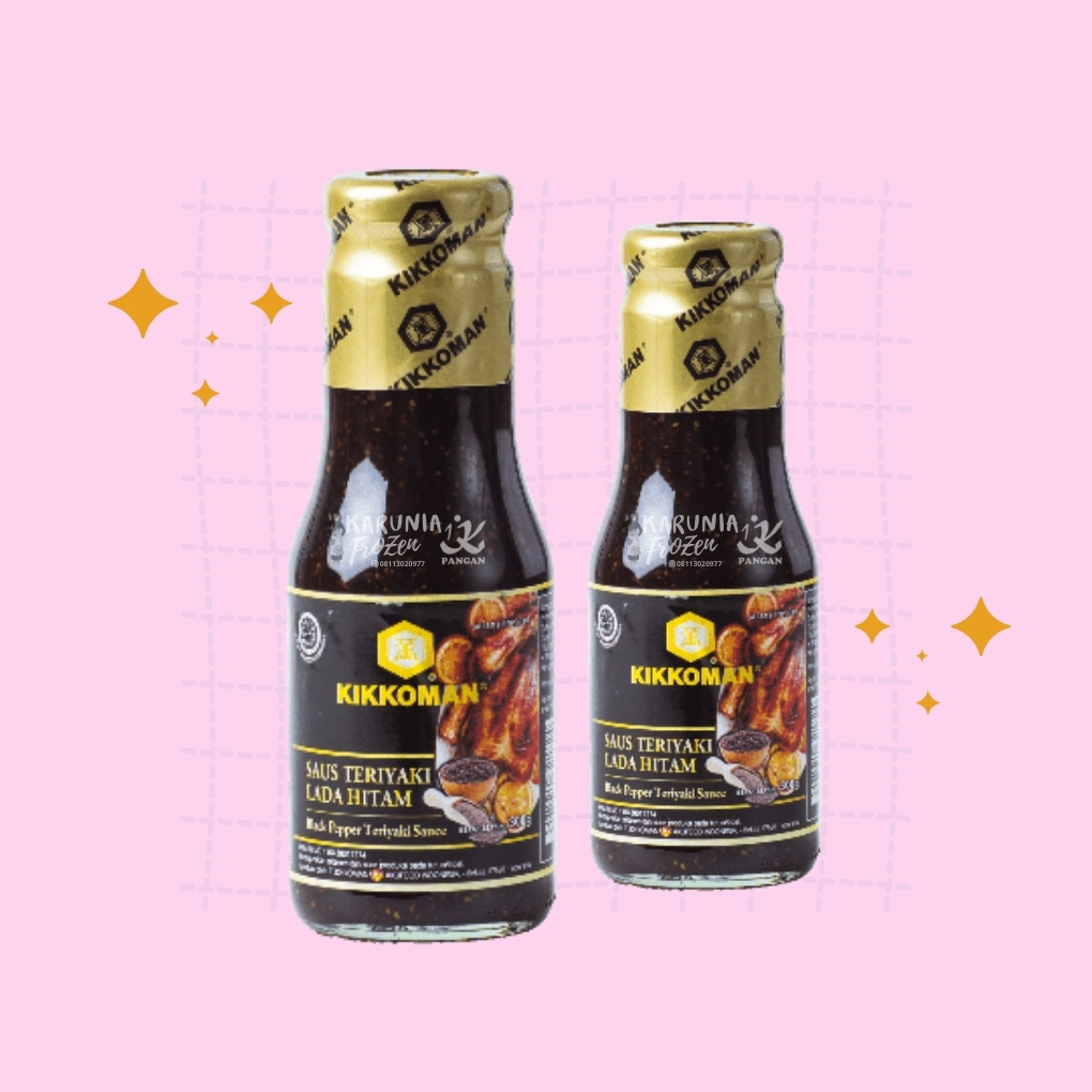 

Kikkoman Sauce Black Pepper 300gr - BPOM