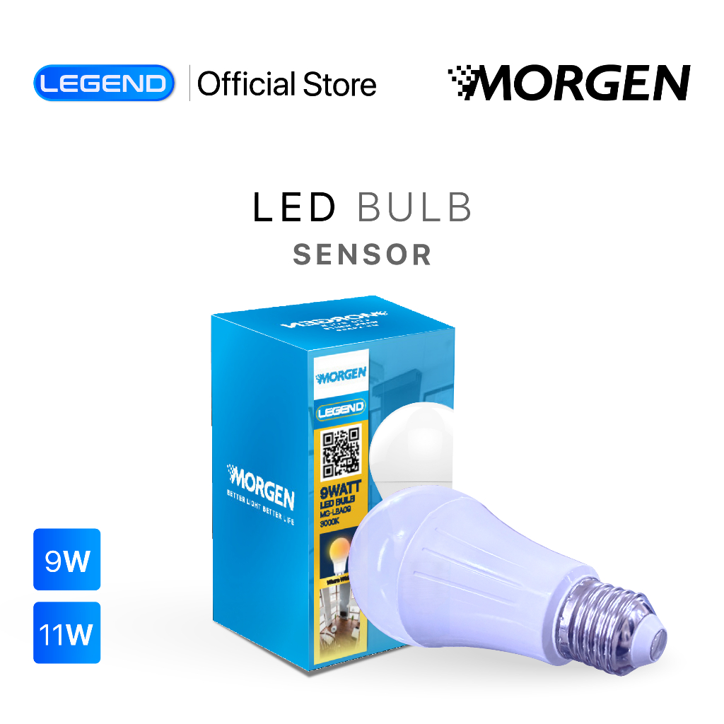 Morgen LED Light Sensor Bulb