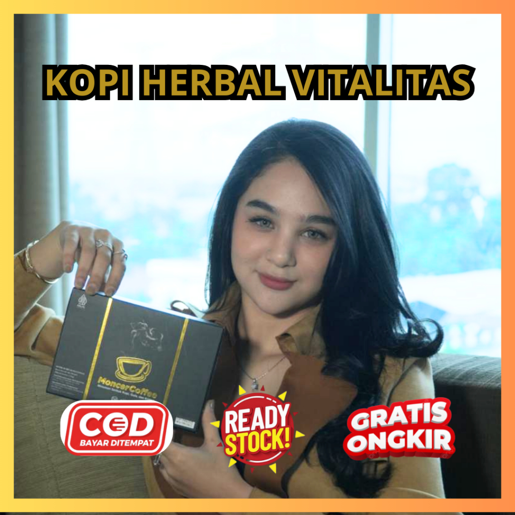 MOONCEER COFFEE ORIGINAL l KOPI HERBAL UNTUK VITALITAS SANG JAWARA TERLARIS BPOM HALAL ORIGINAL