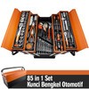 Alat Perbengkelan Otomotif Set Kunci Sok-AlatBengkel 85pcs