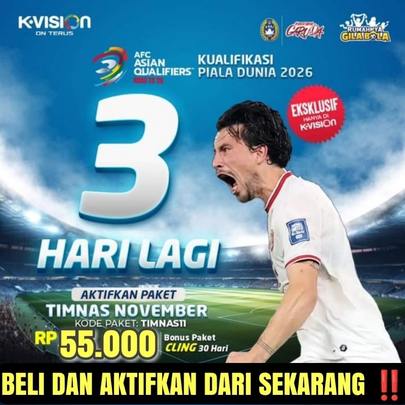 Paket  Timnas Kvision Kualifikasi Piala Dunia
