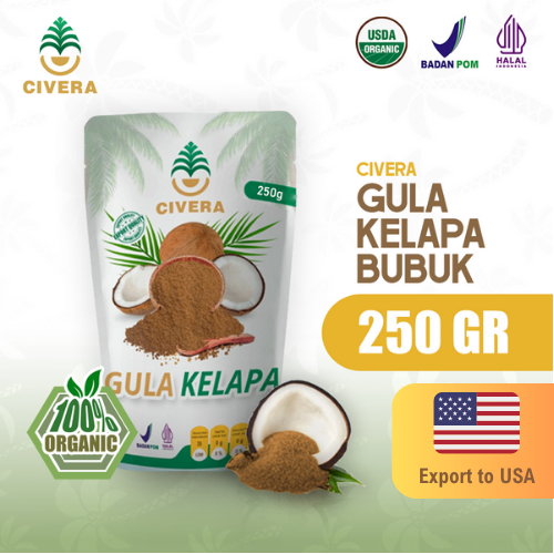 

Civera Gula Kelapa Bubuk 250gram - Gula Kelapa 250gram