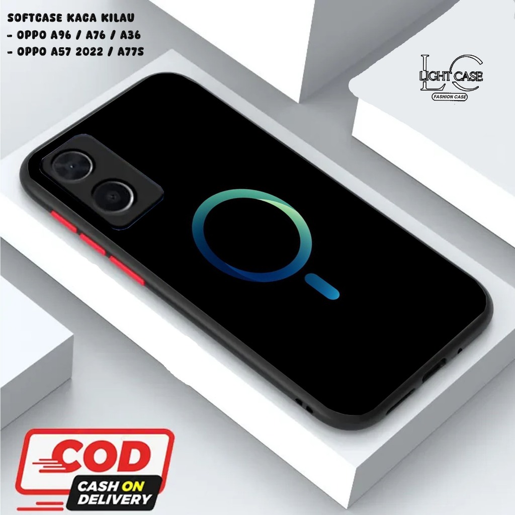 LIGHT CASE SOFTCASE GLOSSY (KACA KILAU) OPPO A96 / A76 / A36 || OPPO A57 2022 / A77S dan ALL TYPE SM