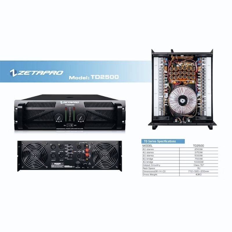 Power zetapro td 2500
