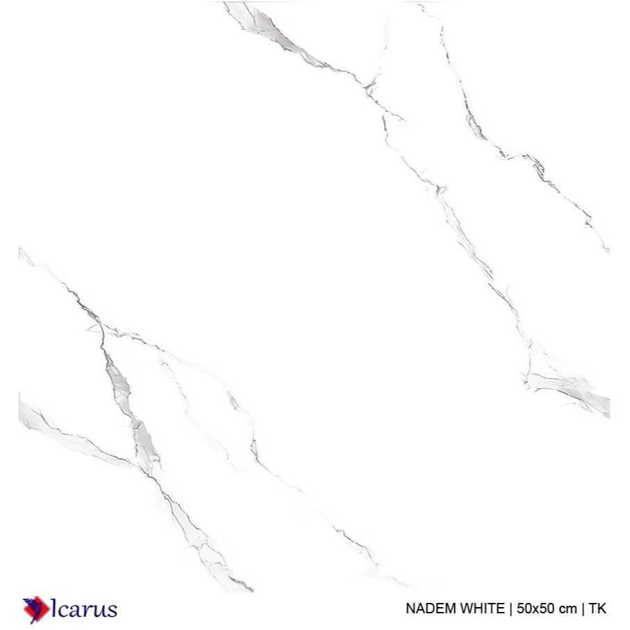 Keramik Icarus 50x50 Nadiem White - Kilat