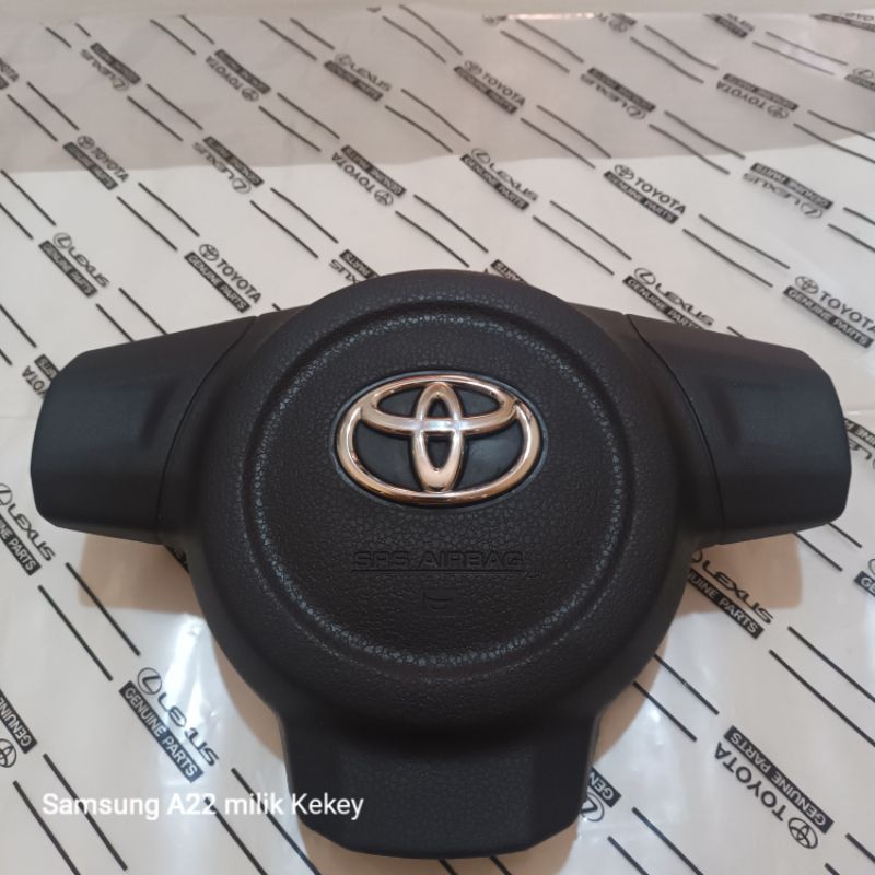 cover stir klakson airbag toyota agya 1000 cc sudah lengkap logo original