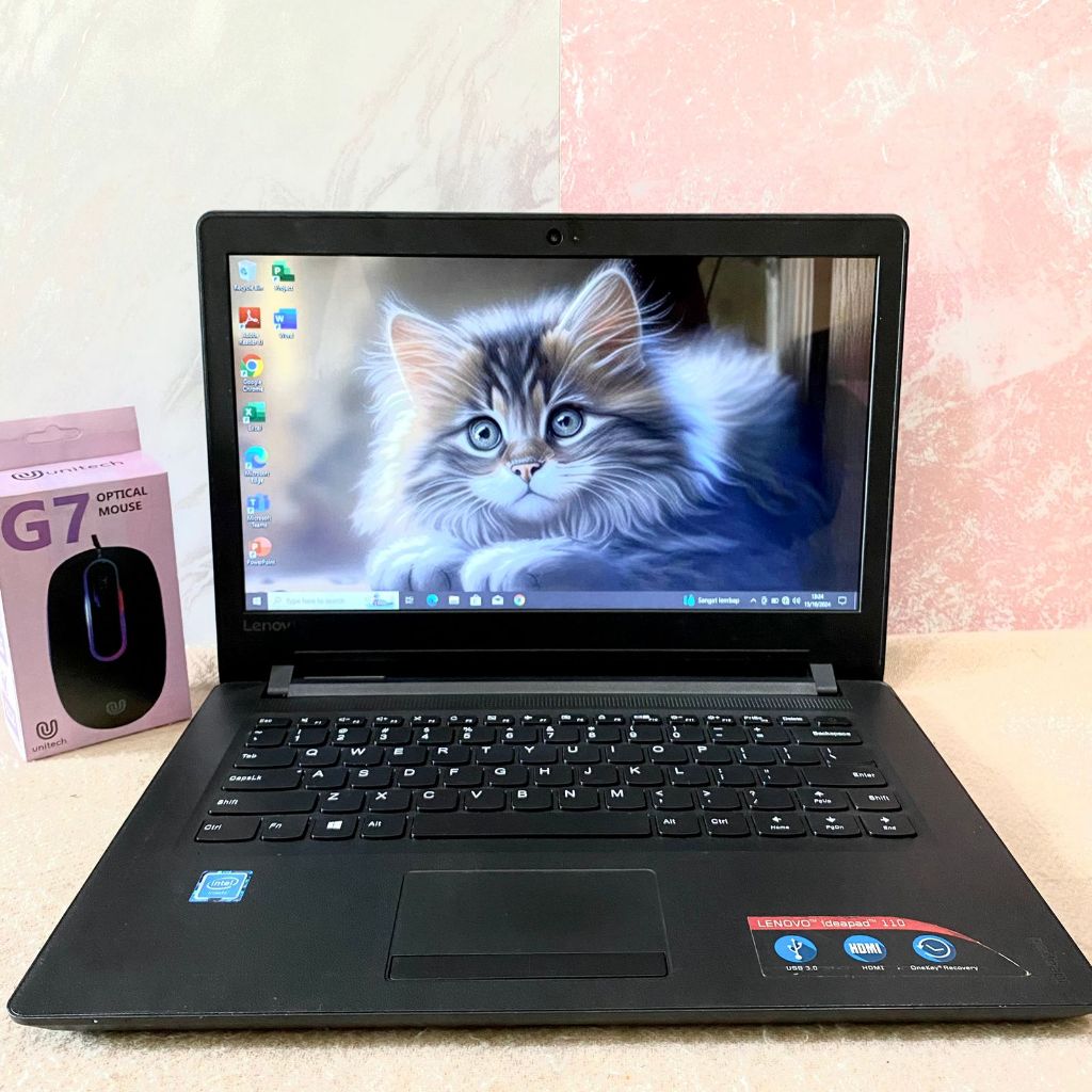 Laptop Lenovo 110 Celeron N3160 Ram 2Gb Ssd 128Gb