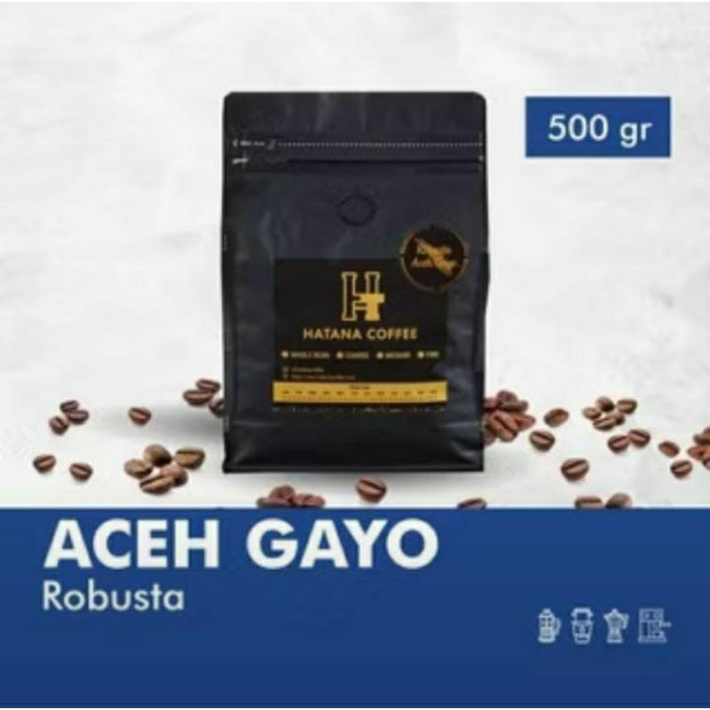 

KOPI ROBUSTA ACEH GAYO | FRESH ROASTED BEAN | 500 GR
