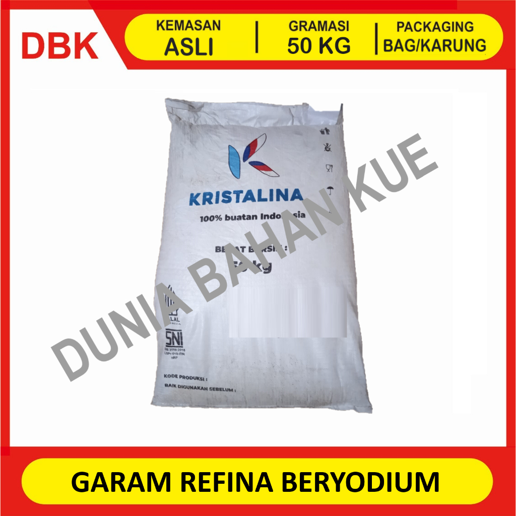 

GARAM REFINA BERYODIUM - 1 BAG 50 KG