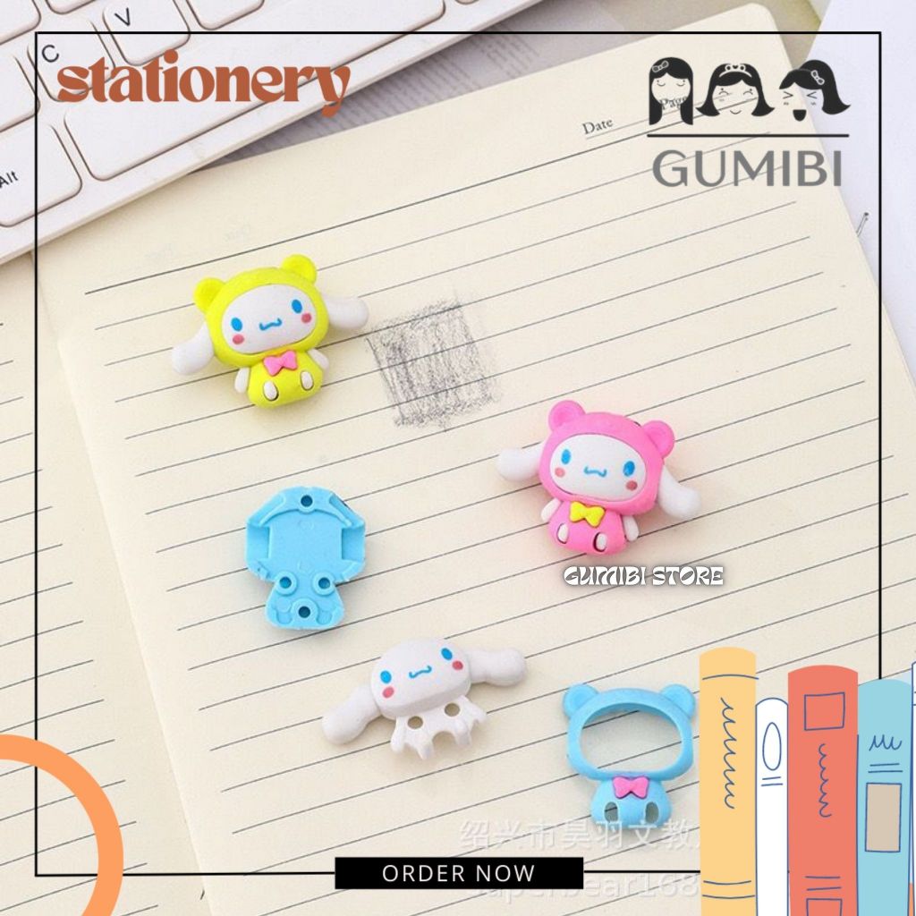 

PENGHAPUS CINNAMOROL MINI PENGHAPUS PENSIL ERASER CINNAMOROL LUCU TERMURAH HARGA GROSIR GUMIBI STORE