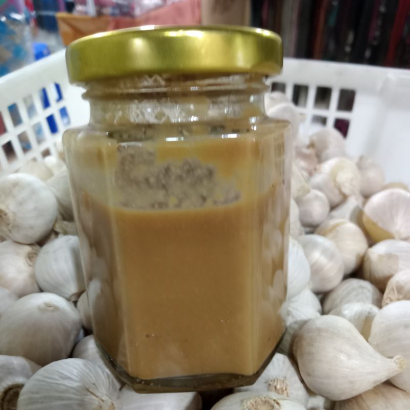 

Jus Bawang Putih Tunggal Asli Murni Tanpa Campuran Air 1 Botol (100 gr)