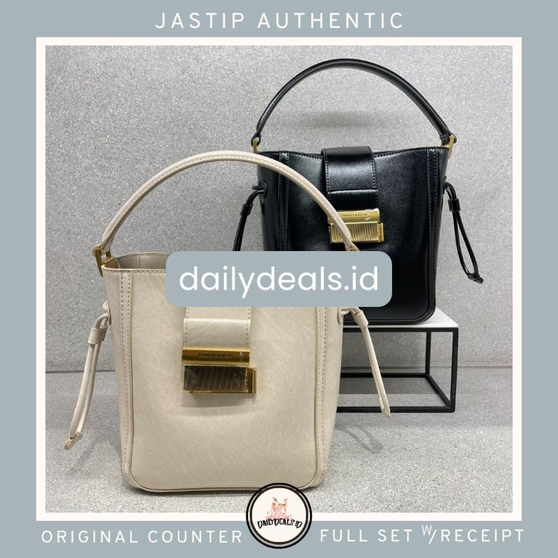 #2-10840580 Charlot BUCKET - Jast[p] CK ORIGINAL COUNTER ELONGATED BAG TAS STORE AUTHENTIC ASLI MALL